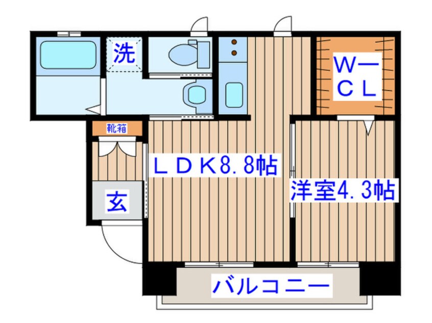 間取図 エスワンホ－ムおだわら