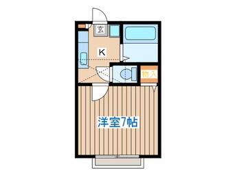 間取図 トゥインクルコート富沢