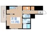 LUNA長町駅前 1Rの間取り