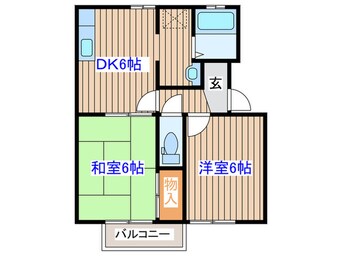 間取図 セジュ－ル北町５番館