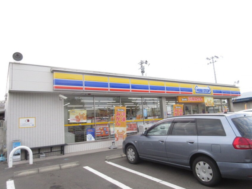 ミニストップ仙台六丁の目店(コンビニ)まで340m セジュ－ル北町５番館