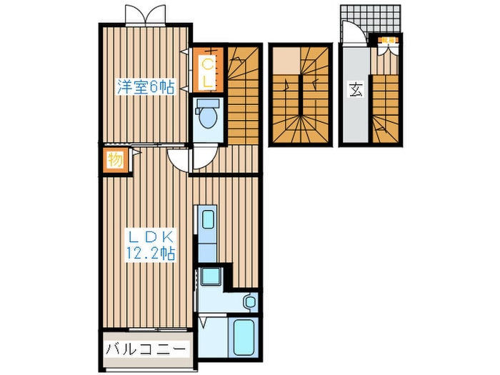 間取り図 プチ・モンターニュ
