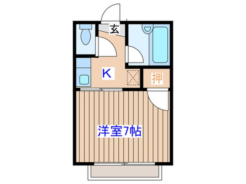 間取図 プラザあさの