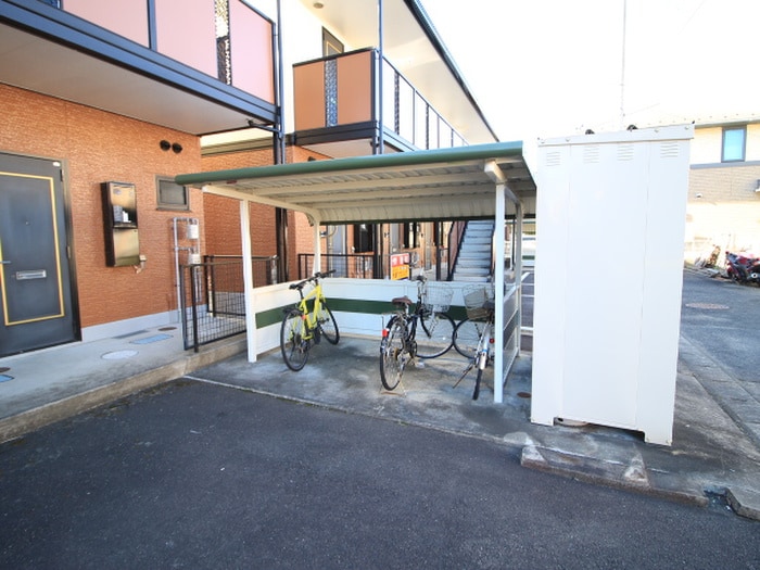 駐輪場 ﾄｩｲﾝｸﾙｺ-ﾄ文化町１２番館