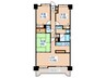 ダイアパレス南仙台（502） 3LDKの間取り