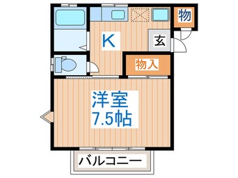 間取図 コ－ポツル