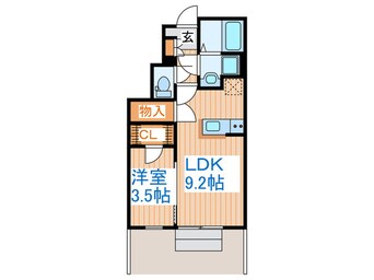 間取図 フォレスタ土樋