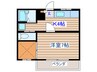 Ｓ・Ｔコ－ポⅡ 1Kの間取り