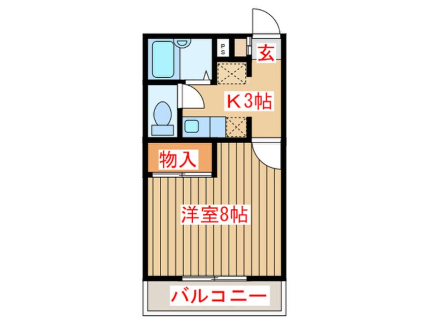 間取図 レジデンス小島