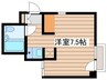 オノレジデンス 1Rの間取り