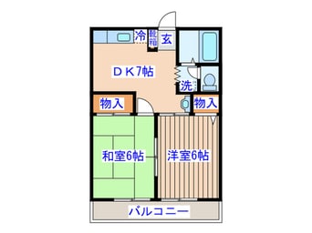 間取図 パーク上杉