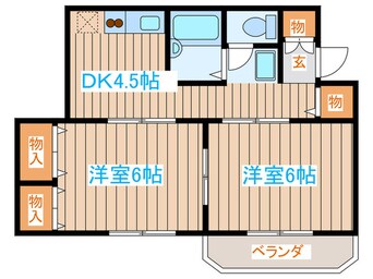 間取図 ホルンハイツ