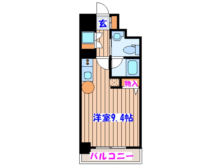 間取図 ヒュ－マンハイム平成