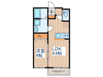 間取図 イーストグランデ