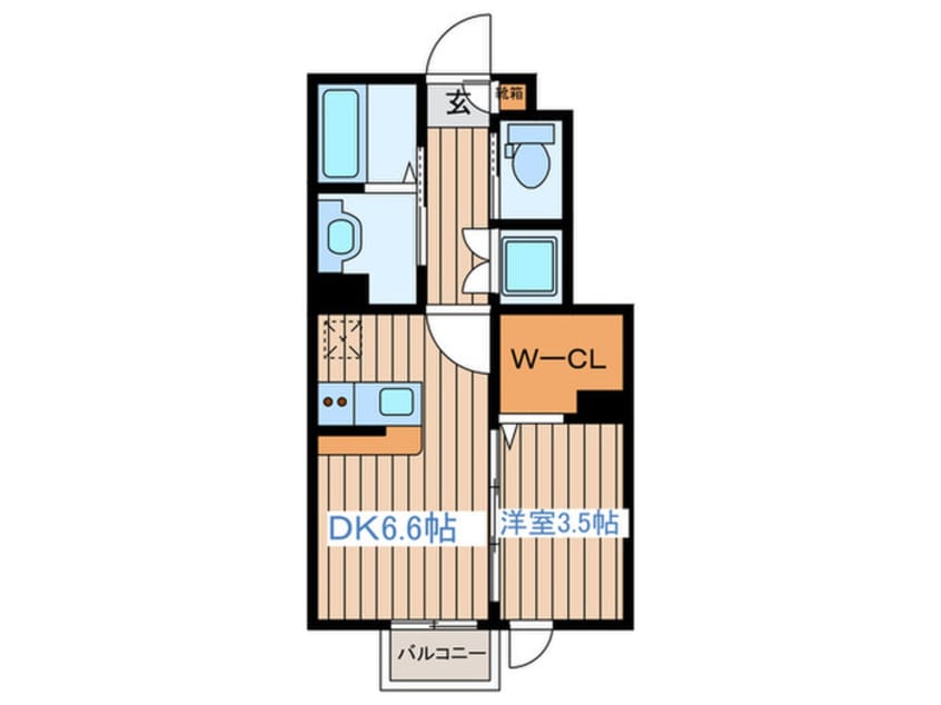 間取図 Lotus Arai
