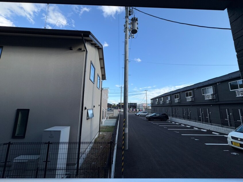 室内からの展望 luneⅡA棟