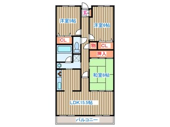 間取図 ラスティコ－ト南仙台