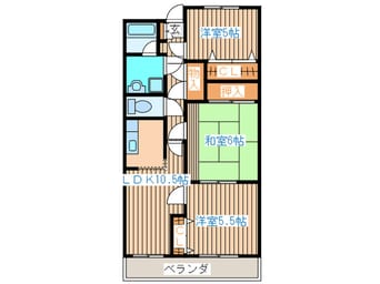 間取図 CITY手倉田