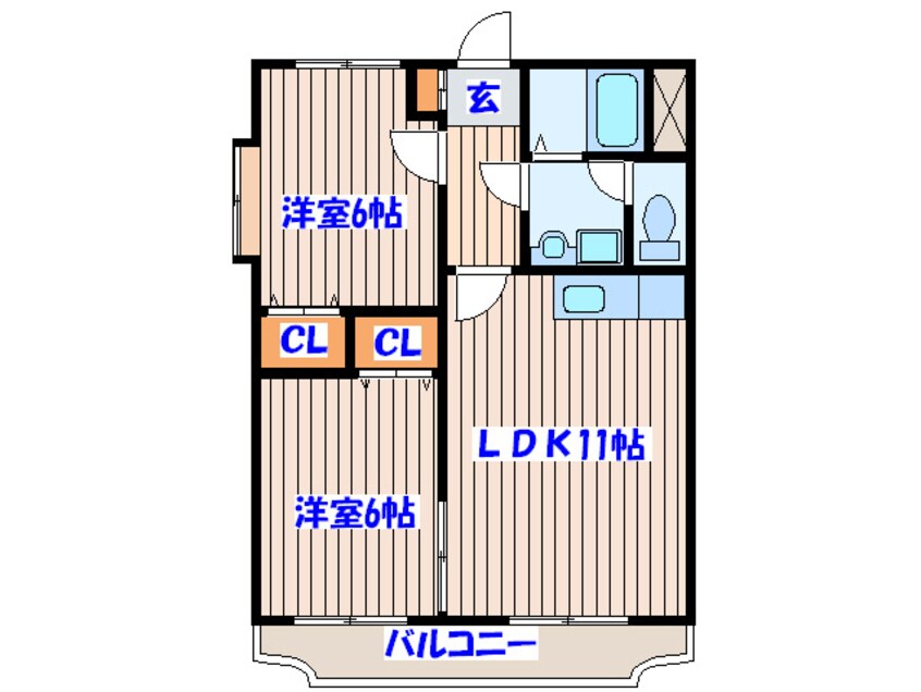 間取図 Green  Hills