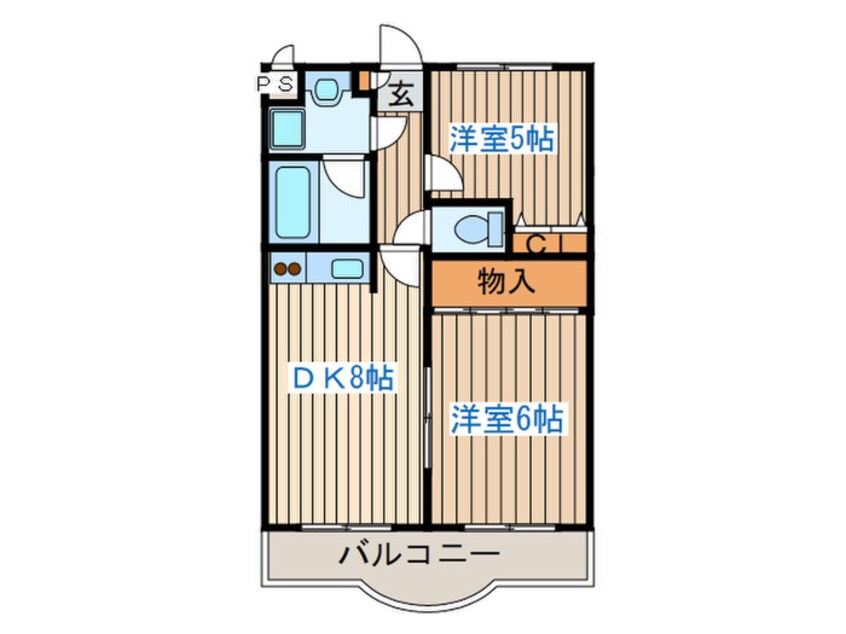 間取図 ア－バンパレス泉