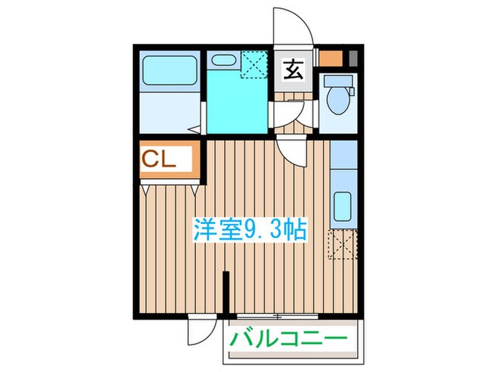 間取り図 メリディアン岩沼壱番館