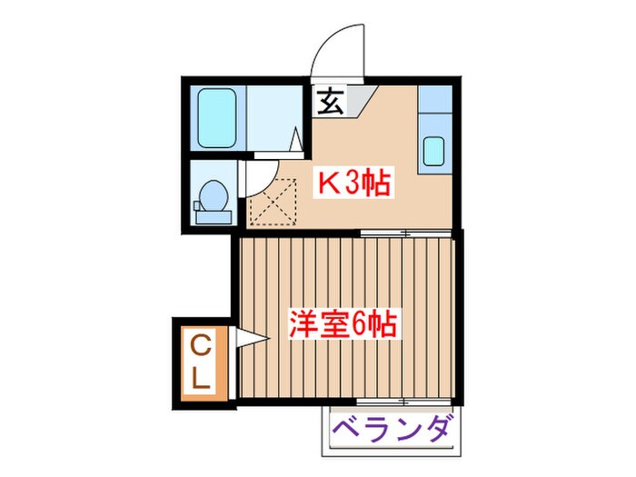 間取り図 ハイネスB棟