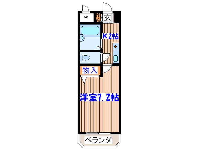 間取図 グレイスハイツ榴岡