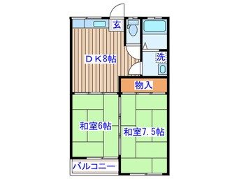 間取図 コーポユウキ