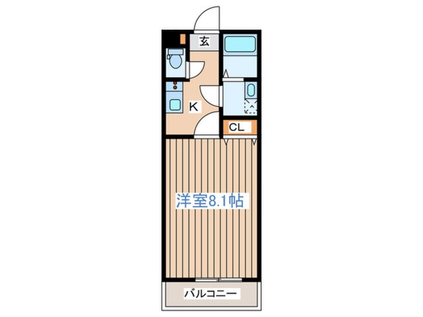間取図 ウィステリア中倉