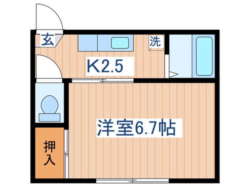 間取図 山岸ハイツ
