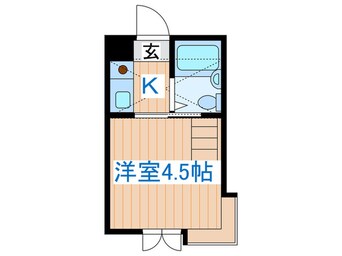 間取図 ベルシティ中江