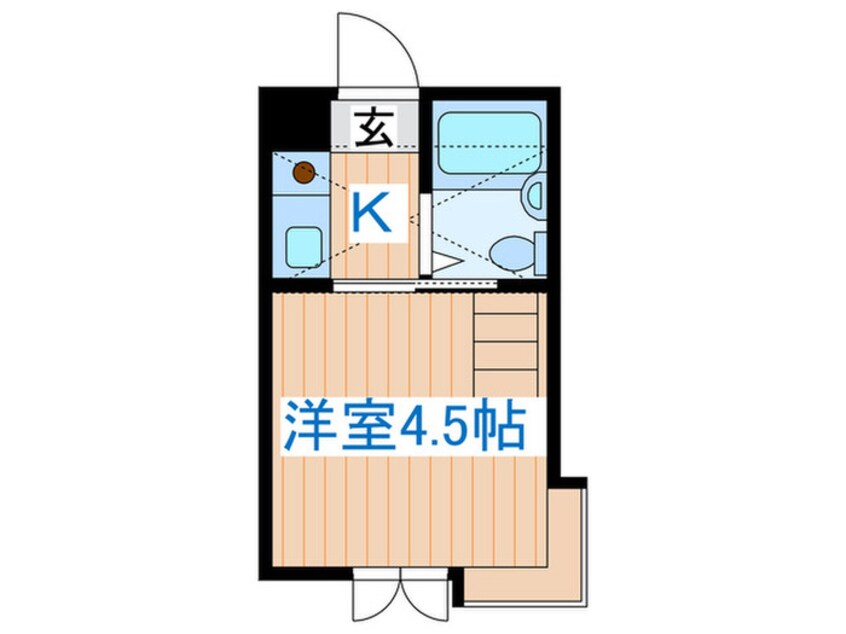 間取図 ベルシティ中江