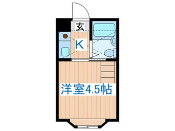 間取図 ベルシティ中江