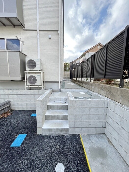 エントランス部分 プログレス