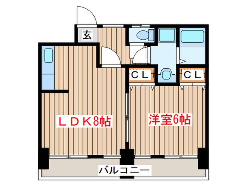間取図 第三ショ－ケ－ビル