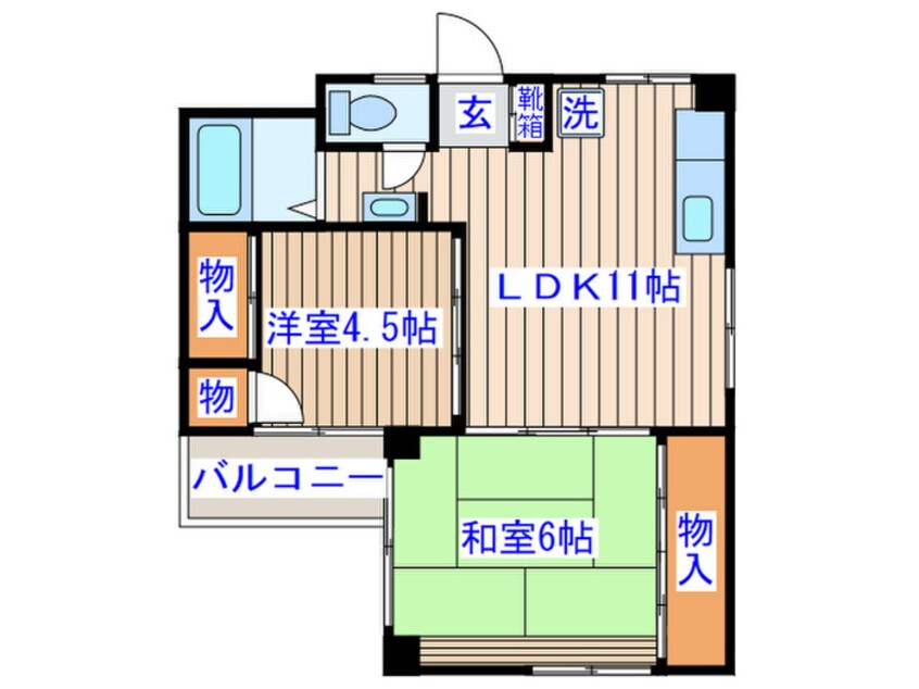 間取図 メゾンディケム