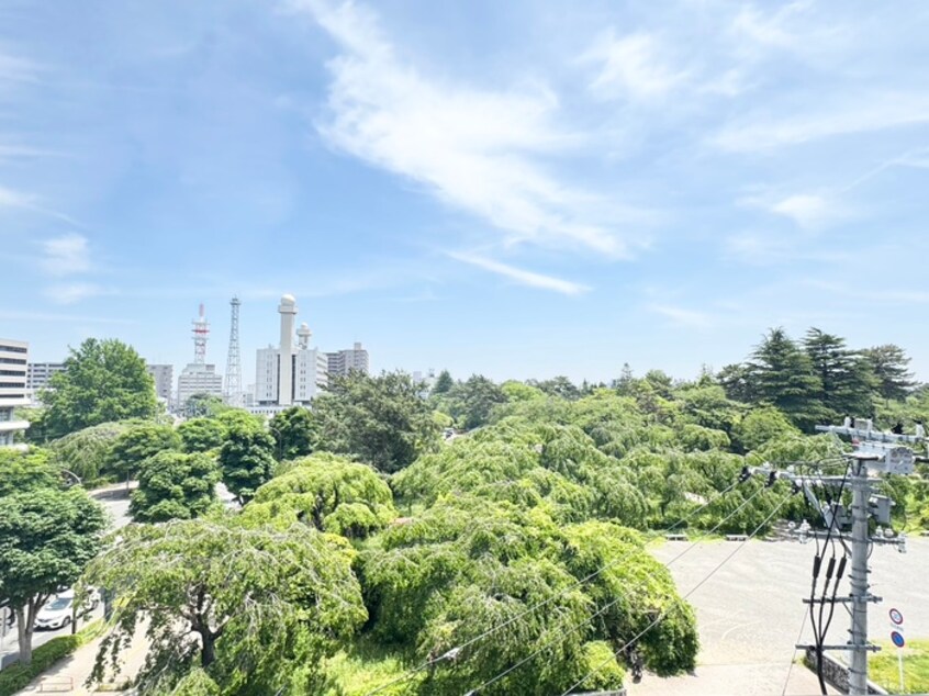 室内からの展望 パークヒルズ榴岡