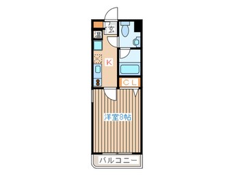 間取図 プラセ－ル高橋