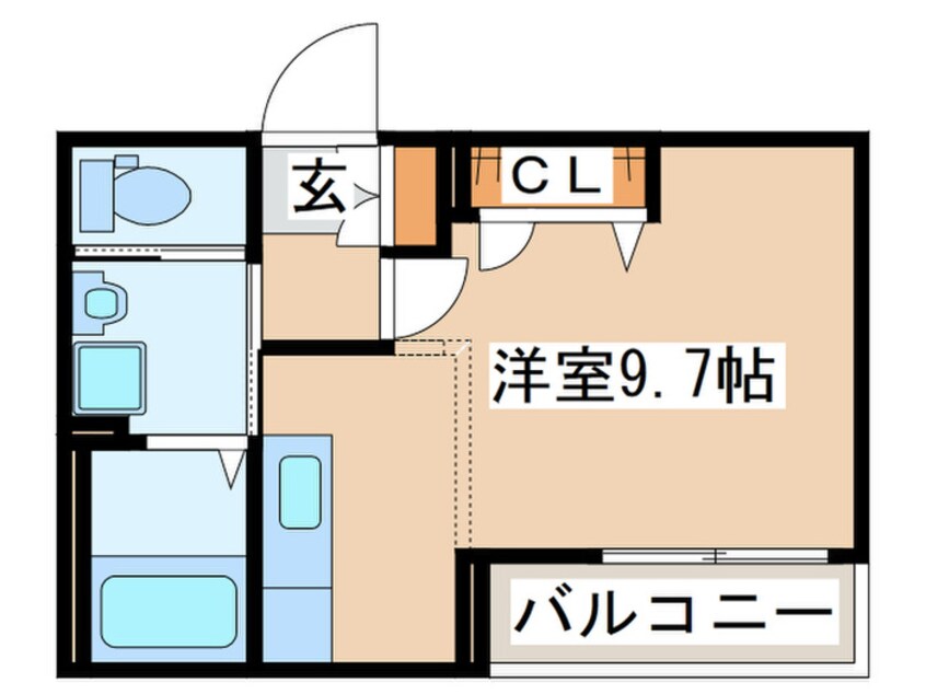 間取図 フラッツ上杉
