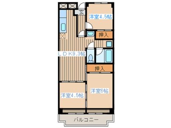 間取図 共立愛宕橋ビル