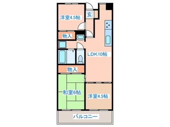 間取図 共立愛宕橋ビル