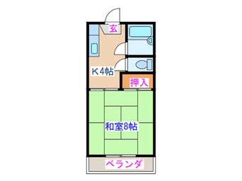 間取図 東仙台ハイツ