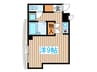 キャピタル萩野町 1Rの間取り