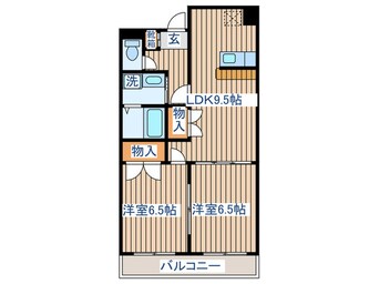 間取図 リリ－マンション１号館