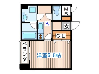 間取図 ラピス雨宮