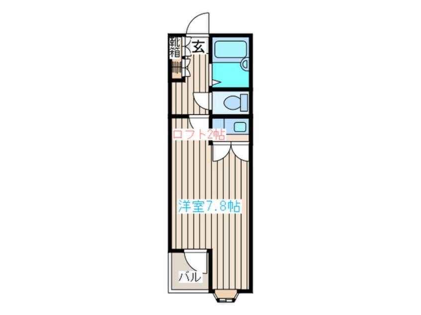 間取図 グランビュ－歩坂