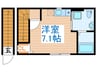 MT荒町 1Rの間取り