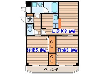 間取図 メ－プルⅠ