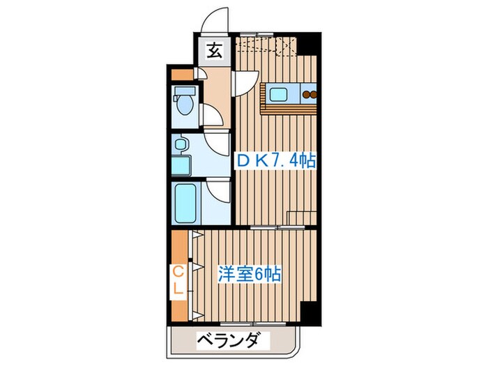 間取り図 メ－プルⅠ