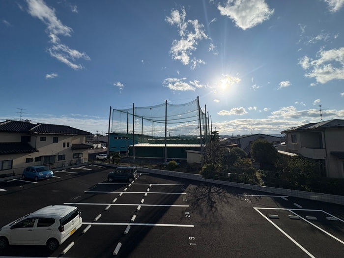 室内からの展望 luneⅡB棟